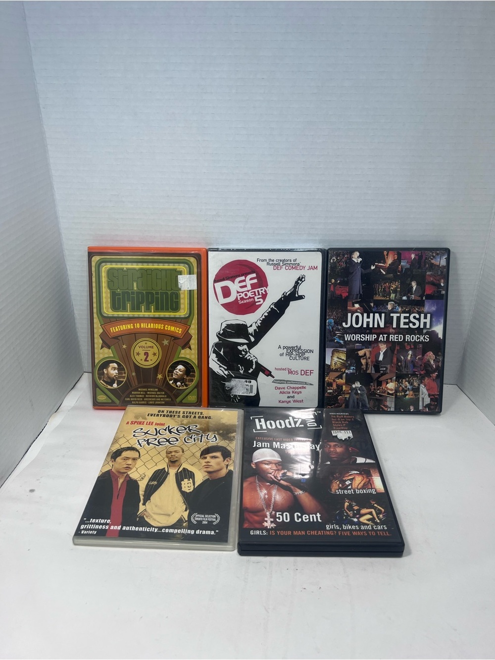 5 pcs Assorted Music & Comedy DVD Set
